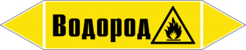 Маркировка трубопровода "водород" (пленка, 716х148 мм) - Маркировка трубопроводов - Маркировки трубопроводов "ГАЗ" - Магазин охраны труда ИЗО Стиль