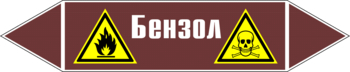 Маркировка трубопровода "бензол" (пленка, 358х74 мм) - Маркировка трубопроводов - Маркировки трубопроводов "ЖИДКОСТЬ" - Магазин охраны труда ИЗО Стиль