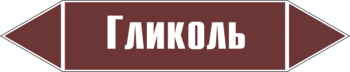 Маркировка трубопровода "гликоль" (пленка, 507х105 мм) - Маркировка трубопроводов - Маркировки трубопроводов "ЖИДКОСТЬ" - Магазин охраны труда ИЗО Стиль